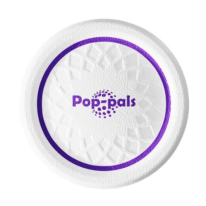 Flying Disc Dog Training Toy - Jouet frisbee pour chien, en caoutchouc