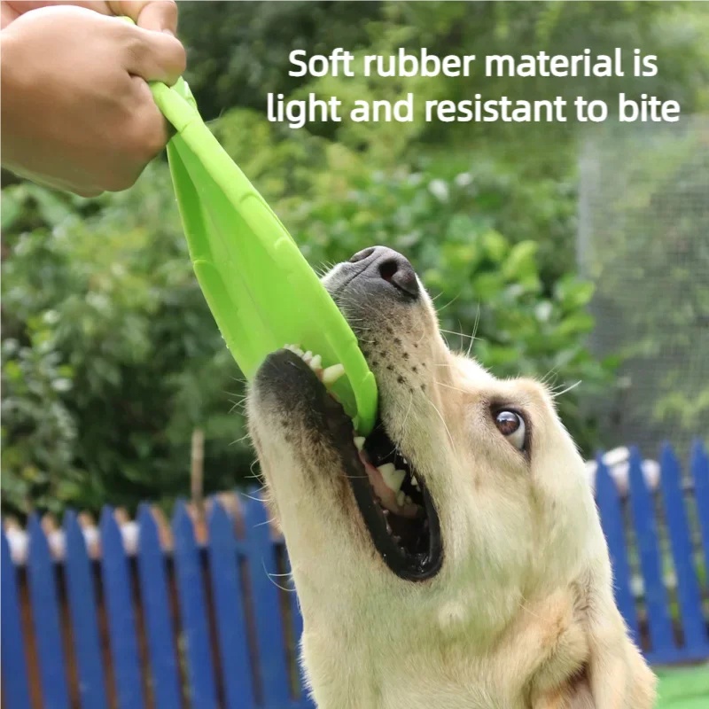 Jouet interactif en silicone e - Flying Disc Dog Training Toy avis et prix