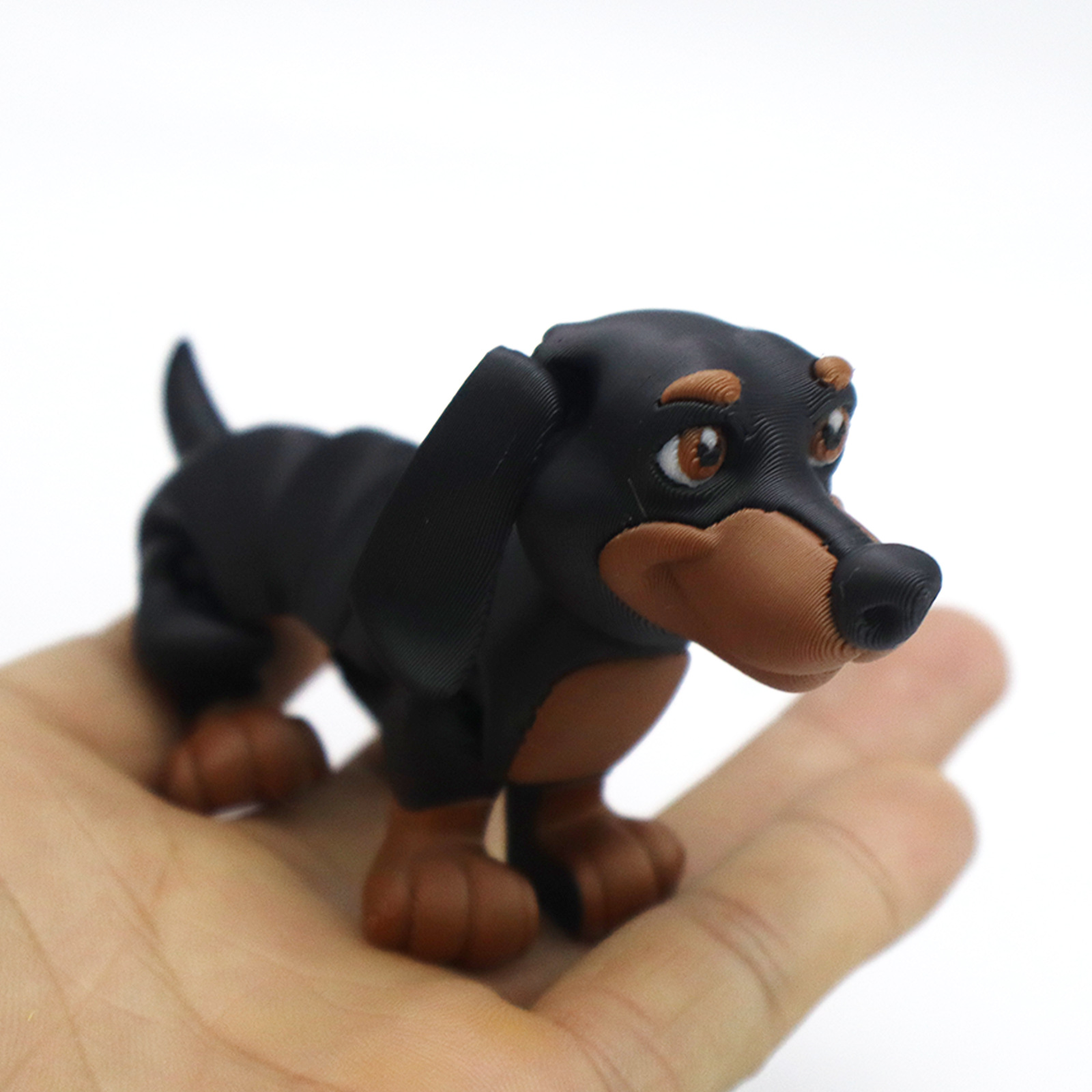 Chien imprimé 3D, décoration d - Interactive Squeaky Plush Dog Toy avis et prix